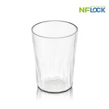 엔에프락 트라이탄 투명 물컵 트위스트 310ml 10개