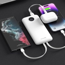 휴대용 c타입 8핀 고속충전 보조배터리 10000, 슬림핏PD22.5W보조배터리