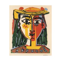 모모픽스페인팅 DIY명화그리기 40x50cm, 피카소 모자쓴여인
