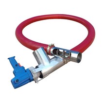 곡물이송기 옥수수 비료 양곡기 흡입기 운반차, 3m / 220v / 구리코어모터 + 데크