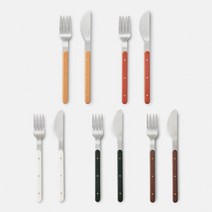 레고트 커트러리 1인조 무광 양식기 포크 나이프 세트, 스윗펌킨, 스윗펌킨