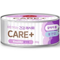 피니키 강아지 케어플러스 캔 헬시아이 80g, 24캔, 닭고기