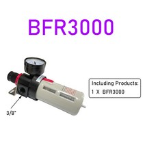 콤프레샤 수분 필터 유수분 분리기 BFR2000 1/4 3/8 1/2 공기 압축기 오일 워터 세퍼레이터 필터 레귤레이, 08 BFR3000