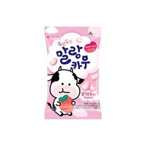 롯데 [캔디]말랑카우 딸기 79g 간식 다이어트 심심풀이 어른들, 1개