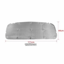 배관보온재 엔진 후드 단열 면 방음 커버, 은