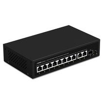 아이피타임 POE8003 POE LAN 8포트 기가 2포트 SFP 1포트 30W 120W VLAN 스위치 허브
