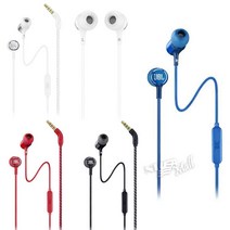 제이비엘 라이브 100 인이어 헤드폰 4색상 JBL LIVE 100 IN-EAR HEADPHONES, BLACK