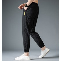 남자 큰사이즈 얇은 여름 밴딩 빅사이즈 조거팬츠 바지 4XL 35