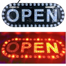 오픈 led 광고 간판 보드 디스플레이 숍 배너 open, OPEN LED BL11103
