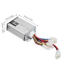 컨트롤러 스로틀 겸용 전동 경량 36V 1000W 브러시 컨트롤러 일반 긴 와이어 스로틀 그립 키트 전기 자전거, 한개옵션0, 한개옵션1
