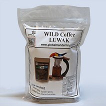 야생루왁생두 (인도네시아 Sumatra산)-커피전문기업 '만델링커피코리아' 가 Sumatra 해발 2 000M 커피 플랜테이션에서 직접선별 론칭한 야생루왁 입니다, 1kg