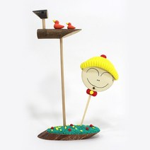행운기원 솟대 만들기_10인, 단품
