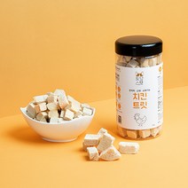 토담스펫 동결건조 간식 치킨큐브 트릿 135g / 강아지 고양이 영양간식