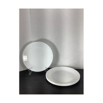 Set of 5~코렐® By Corning Ware® 10.25” Winter Frost 화이트 만찬 접시~ NEW