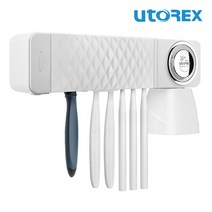 유토렉스 충전식 무선칫솔살균기 퍼펙트케어 URT-120CHW-S 화이트, 1개