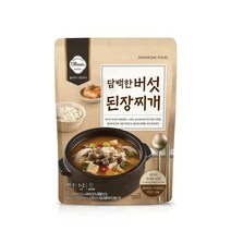 (모바일)(신세계푸드) 올반 담백한 버섯 된장찌개 4팩, 색상:단일상품