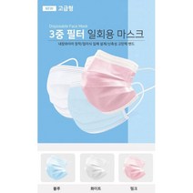 착한숨마스크 200매 여름용 덴탈마스크, 블루, Opp포장