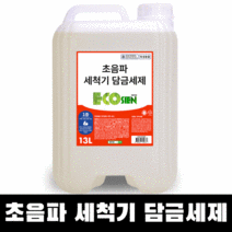 에코지엥 초음파식기세척기 세제 1종 담금 활성제, 13L, 1개