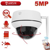 CCTV 현관 돔카메라 CCTV 펫 가정용 cctv 이글루캠 집안 캠 카메라 야외 줌 무선 보안 카메라 양방향 오디오 마이크 스피커시시티비 외부 설치 강아지, 5mp sd 카드 없음, 우리 플러그, 2.7-13.5mm