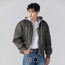 [엔터식스]지오다노 지오다노 남성 나일론 후드 바머 항공점퍼 07450701074507
