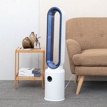 날개가 없는 타워형 선풍기 + 리모컨포함, 단품