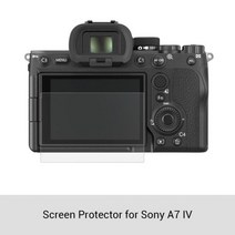 SmallRig Full Dslr Sony A7 IV a7m4 카메라 케이지 조작 장치 (소니 알파 7 IV/A7S III/A1/A7R IV 다중 장착 옵션 포함) Rigs, Screen Protector