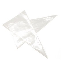 유니온팩 비닐 짤주머니 (12 14 16 18인치 100매) 베이킹용 크림 봉투, 100매입, 투명(16인치)