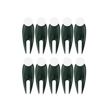 골프연습 도구페어웨이 코트 골프 공 점수 마커 위치 퍼팅 그린 훈련 보조 플라스틱과 10 개/몫 디벗 도구, 08 Green