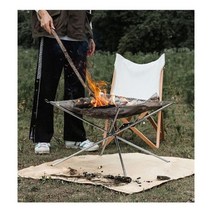 불멍화로대 이동식화덕 미니화로 개인화로 캠핑장작, - 불멍화로대 이동식화덕 미니화로 개인화로 캠핑장작