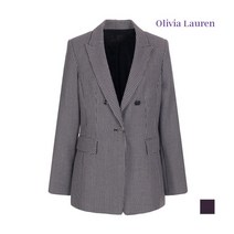 올리비아로렌 올리비아로렌 _체크패턴 쓰리버튼 자켓_VOCFUXS2331