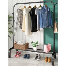 단단한 고정식옷장 설치간편한 다용도 블라인드행거, 폭 135cm 심플화이트