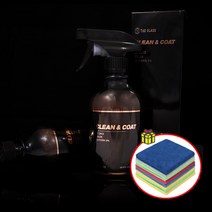 [타월증정] 더클래스 클린앤코트 자동차 올인원 실내 가죽 세정제 코팅제 500ml