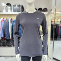 루이까스텔 여성 수입원단 기본 라운드 티셔츠/3LTTS943E