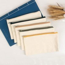 무지 파우치 리폼 DIY 캔버스 천 필통 에코백 23X17.5