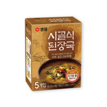 샘표 즉석 시골식된장국, 40g, 1개