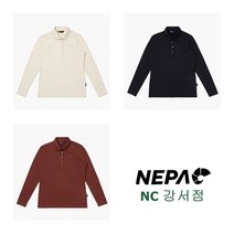 네파 여성 3가지 색상의 일상복 평상복으로 입어도 신축성이 좋아서 너무나 편한 가을용 카라티셔츠_GS