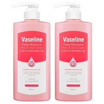 바세린 24h 핸드크림 500ml 2개 / 24시간 보습감