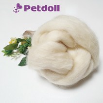 펫돌 프리미엄 양모펠트 베이스 울 1kg 니들펠트 공예재료, 기본