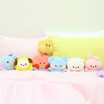 BT21 쿠키 치미 타타 인형 알제이 슈키 망 쿠션 미니니 애착인형, 알제이5749