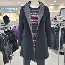 크로커다일레이디 차이나카라모직하프코트clbwct103