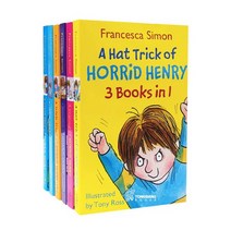 [영어원서] Horrid Henry 3 in 1 호리드 헨리 시리즈 챕터북 6종 세트 Paperback