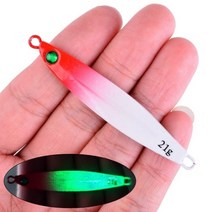 Aorace 메탈 캐스트 지그 스푼 나노 캐스팅 지깅 물고기 농어 낚시 루어 태클 1 개, J-No Hook, 10G