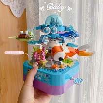 호환 블록 캐슬 퍼즐 DIY 생일선물 집짓기 중국레고 창의, 옵션9