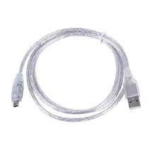 1.5M USB to IEEE 1394 4 PC 카메라 용 Firewire DV 어댑터 케이블 변환기, 하나, 은