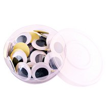 attizone 눈알 스티커(접착)눈알 접착눈알 만들기재료 - 통포장, 스티커(접착)눈알 통포장-30mm