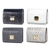 골프 거리측정기 케이스 천연가죽 투어 니콘 쿨샷 보이스캐디 부쉬넬, 그레이