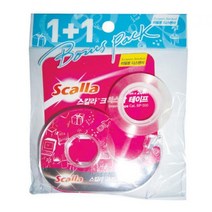 스칼라)크리스탈테이프 plus 리필(C1220D-R1)-갑(24개입)