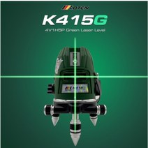 [세신철물점] 코텐 KOTEN 콤팩트 6배 레이저레벨기 K415G 그린 오스람 5포인트 정찰제 수평기, K415G / 1개, 5개