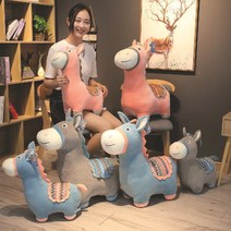 BUZZLE 러블리 당나귀 조랑말 봉제 인형 3종 25-65cm, 3번, 35cm