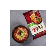 풀무원 별미 칼제비4인SET-[장칼국수(2인)+해물수제비(2인)] (총 2봉(1봉단 2인)) 탕비실 회사 점심 도시락 학생 야식 간식, 10개